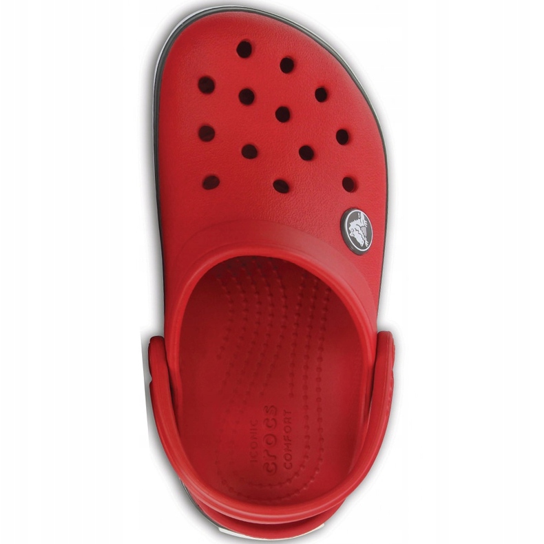 Crocs lapsille Crocband Clog K puna-harmaa 204537 6IB punainen 1