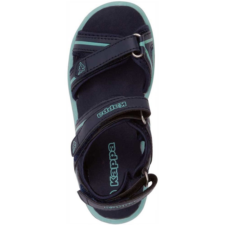 Lasten sandaalit Kappa Breezy Ii K Jalkineet Lapset, navy blue-mint 260679K 6737 laivastonsininen 1