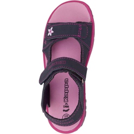 Kappa Blossom K Footwear Lasten sandaalit laivasto sininen-vaaleanpunainen 260593K 6722 laivastonsininen 1
