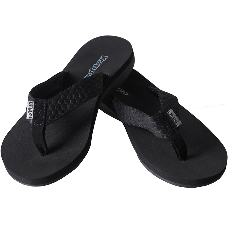 Kappa Pahoa naisten mustat tohvelit 242668 1111 1