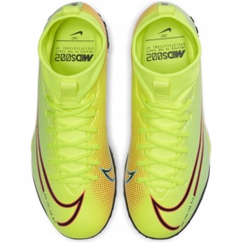Nike Mercurial Superfly 7 Academy Mds Tf Junior BQ5407 703 jalkapallokengät monivärinen keltainen 1