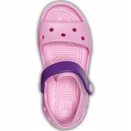 Crocs-sandaalit lapsille Crocband Sandal Kids vaaleanpunainen-violetti 12856 6AI 1