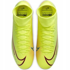 Nike Mercurial Superfly 7 Academy Mds FG / MG BQ5427 703 jalkapallokengät keltainen keltainen 1