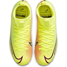 Nike Mercurial Superfly 7 Academy Mds FG / MG Junior BQ5409 703 jalkapallokengät keltainen keltainen 1