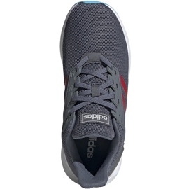 Adidas Duramo 9 K lasten kengät harmaa-punainen EG7899 1