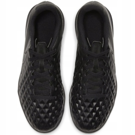 Nike Tiempo Legend 8 Club Tf Junior AT5883 010 jalkapallokengät musta musta 1
