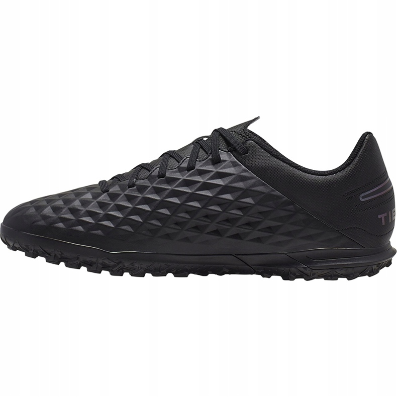 Nike Tiempo Legend 8 Club Tf AT6109 010 jalkapallokengät musta musta 1