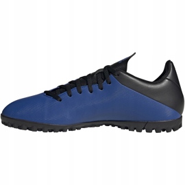 Jalkapallokengät adidas X 19.4 Tf sininen FV4627 1