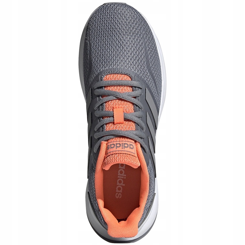 Adidas Runfalcon naisten kengät harmaa-oranssi EG8628 1