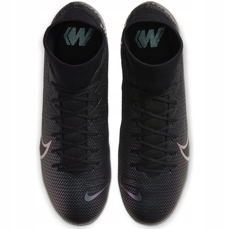 Nike Mercurial Superfly 7 Academy FG / MG AT7946 010 jalkapallokengät musta musta 1