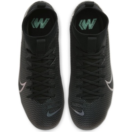 Nike Mercurial Superfly 7 Academy FG / MG Junior AT8120 010 jalkapallokengät musta musta 1
