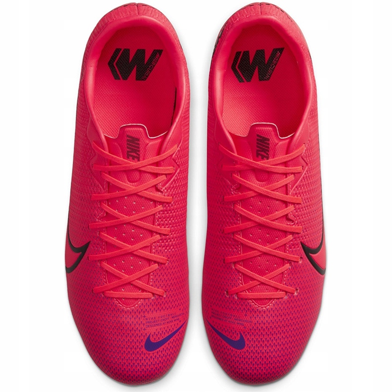 Nike Mercurial Vapor 13 Academy FG / MG AT5269 606 jalkapallokengät punainen punainen 1