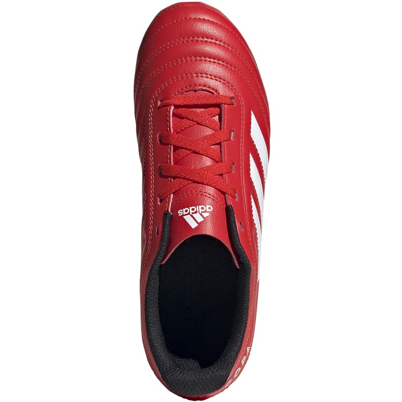 Adidas Copa 20.4 Fg Junior punaiset EF1919 jalkapallokengät punainen punainen 1
