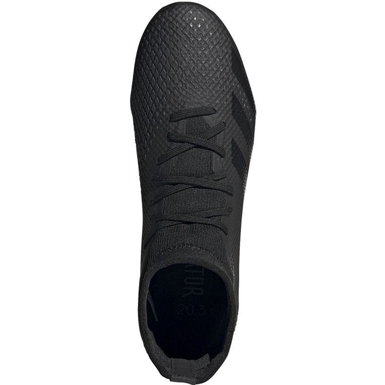 Adidas Predator 20.3 Fg EF1634 jalkapallokengät musta musta 1