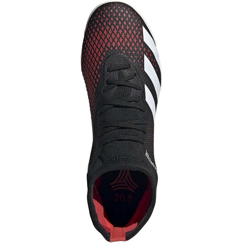 Adidas Predator 20.3 Jalkapallokengät mustat ja punaiset EF2209 monivärinen 1