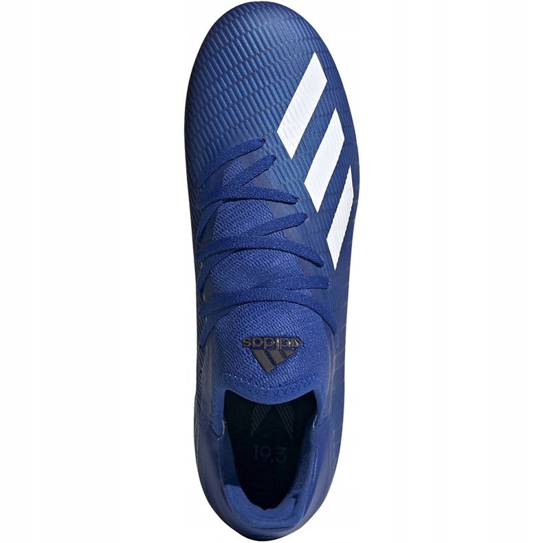 Jalkapallokengät adidas X 19.3 Fg sininen EG7130 sinivalkoinen 1
