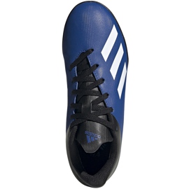 Adidas X 19.4 Tf Jr FV4662 jalkapallokengät sininen sininen 1