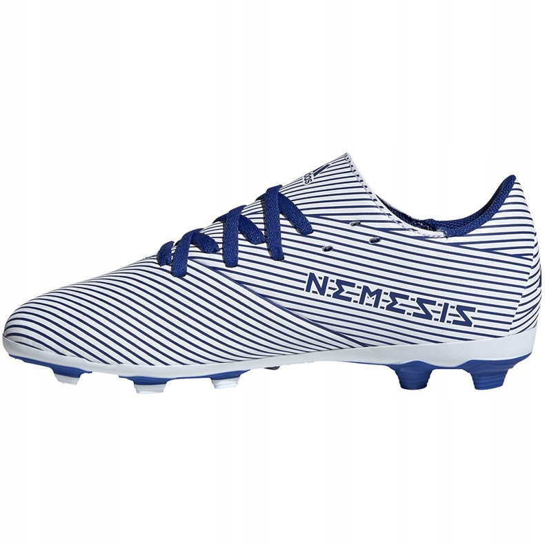 Adidas Nemeziz 19.4 FxG Junior EF1740 jalkapallokengät monivärinen valkoinen 1