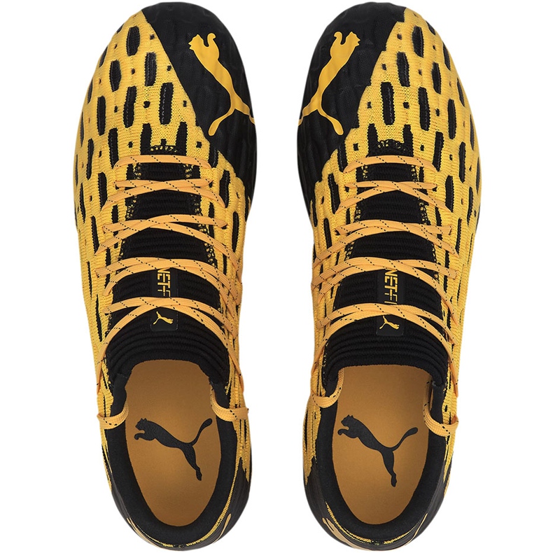 Puma Future 5.1 Netfit Low Fg Ag jalkapallokengät keltainen 105791 02 2