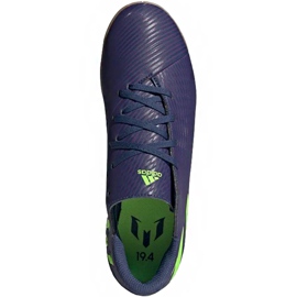 Adidas Nemeziz Messi 19.4 Junior EF1817 jalkapallokengät monivärinen tummansininen 1
