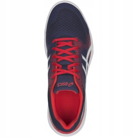 Asics Gel-Task sininen-punainen B704Y 400 miesten lentopallokengät tummansininen monivärinen tummansininen 1