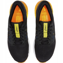 Miesten juoksukengät Asics Roadhawk Ff 2 musta ja oranssi 1011A136 005 1