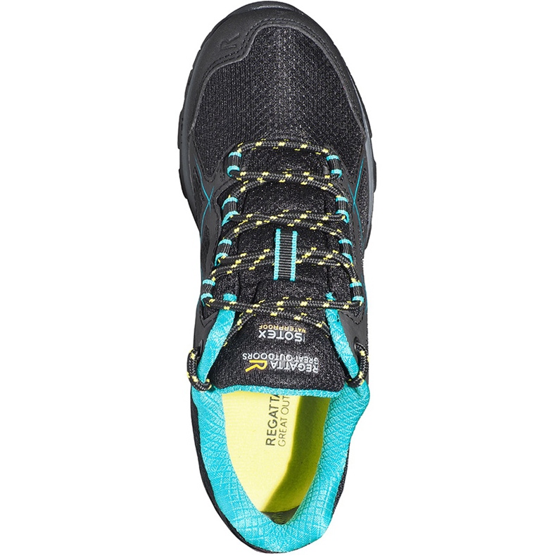 Naisten kengät Regatta Wms Kota Matala musta ja sininen RWF489 41QF harmaa 1