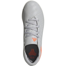 Adidas Nemeziz 19.4 In Jr harmaat jalkapallokengät EF8307 monivärinen 1