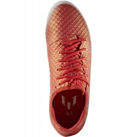 Adidas Messi 16.1 Fg Jr BA9142 jalkapallokengät monivärinen punainen 1