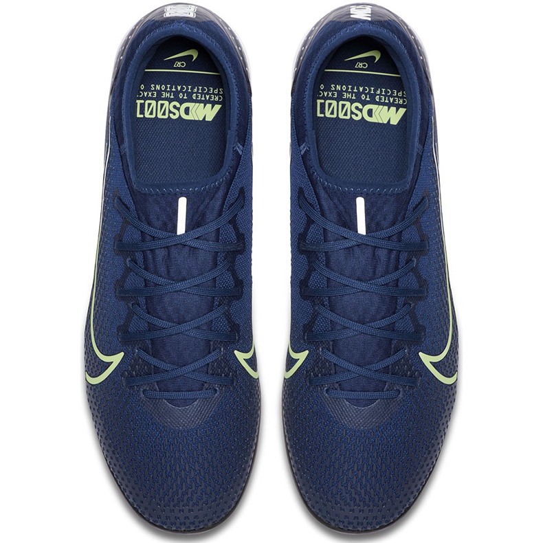 Nike Mercurial Vapor Pro Mds Ic CJ1302 401 jalkapallokengät tummansininen sininen 1
