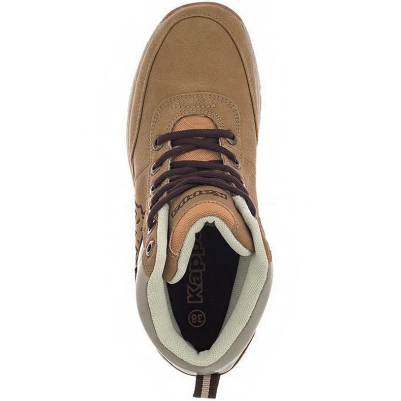Kappa Bright Mid T lasten kengät, vaaleanruskeat 260239T 4141 1