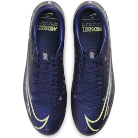 Nike Mercurial Vapor 13 Academy Mds SG-PRO CJ9986 401 jalkapallokengät sininen tummansininen 1
