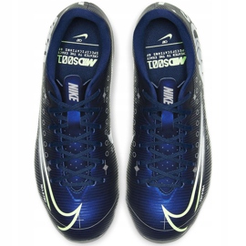 Nike Mercurial Vapor 13 Academy Mds FG / MG Junior CJ0980 401 jalkapallokengät tummansininen tummansininen 1