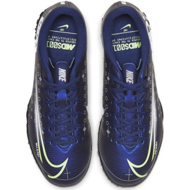 Nike Mercurial Vapor 13 Academy Mds Tf Junior CJ1178 401 jalkapallokengät tummansininen tummansininen 1