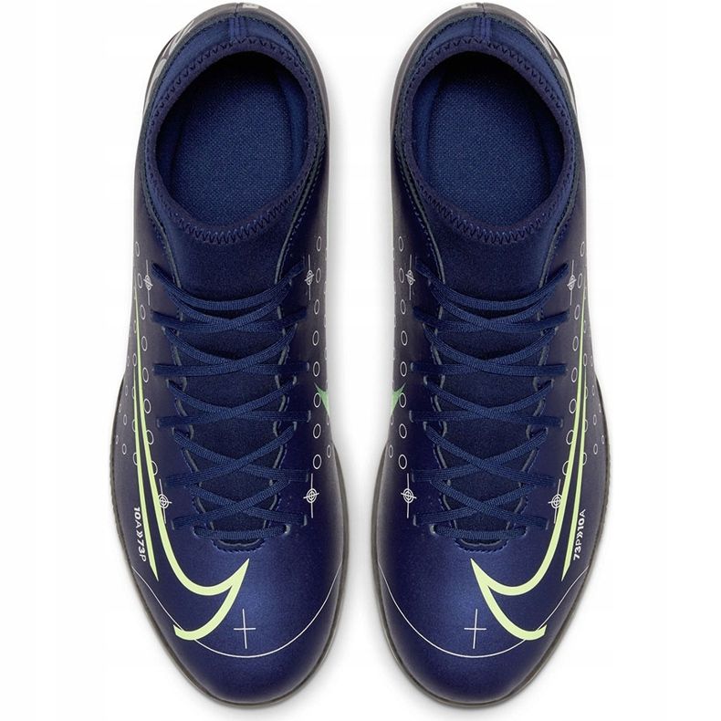 Nike Mercurial Superfly 7 Club Mds Ic Junior BQ5417 401 jalkapallokengät laivastonsininen laivastonsininen 1