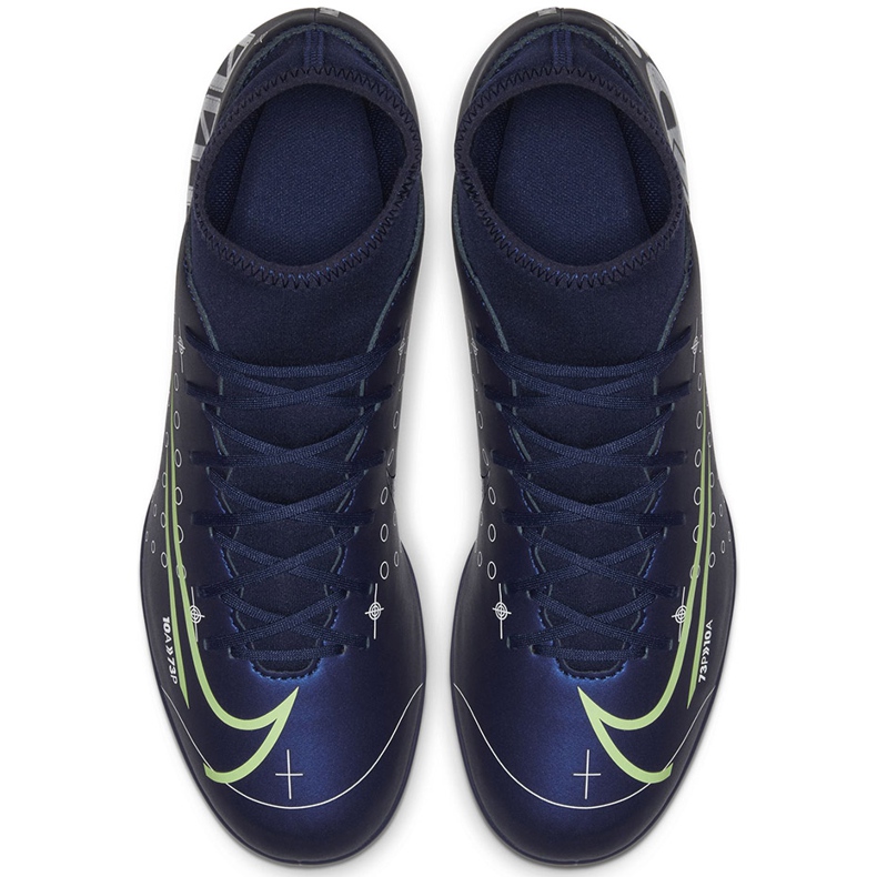 Nike Mercurial Superfly 7 Club Mds FG / MG BQ5463 401 jalkapallokengät tummansininen sininen 1