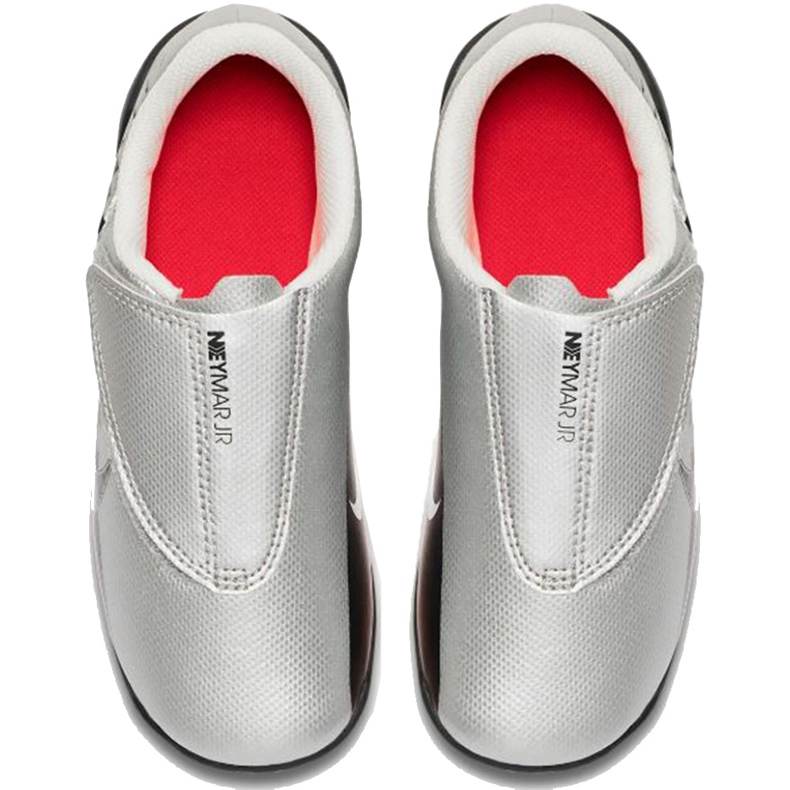 Nike Mercurial Vapor 13 Club Neymar Mg PS (V) Junior AT8164006 Jalkapallokengät musta harmaa 1