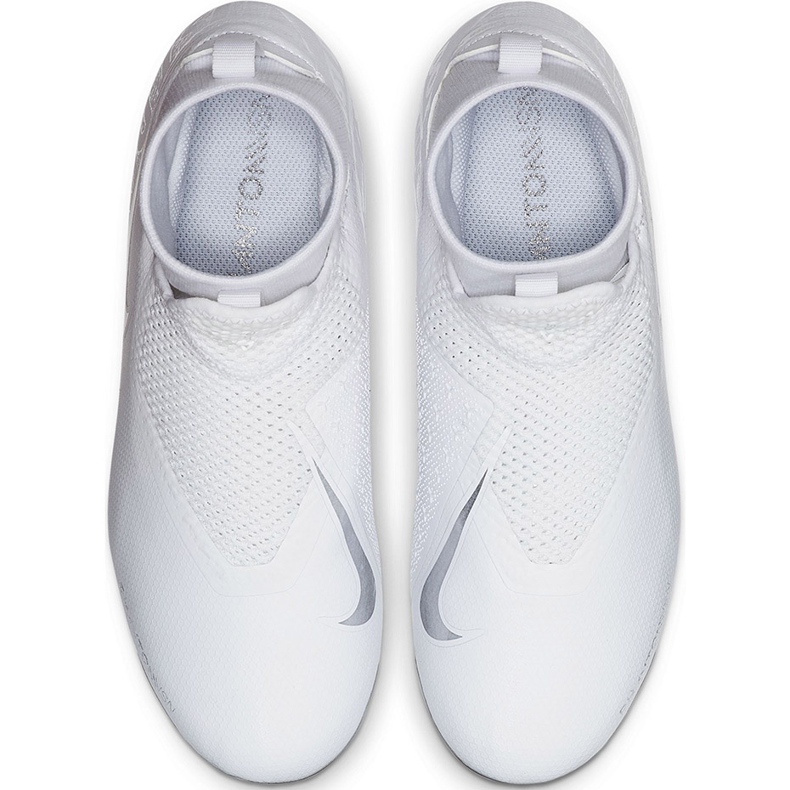 Nike Phantom Vsn Academy Df FG / MG Jr AO3287 100 jalkapallokengät valkoinen valkoinen 1