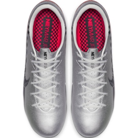 Nike Mercurial Vapor 13 Academy Neymar FG / MG AT7960 006 jalkapallokengät harmaa harmaa 1