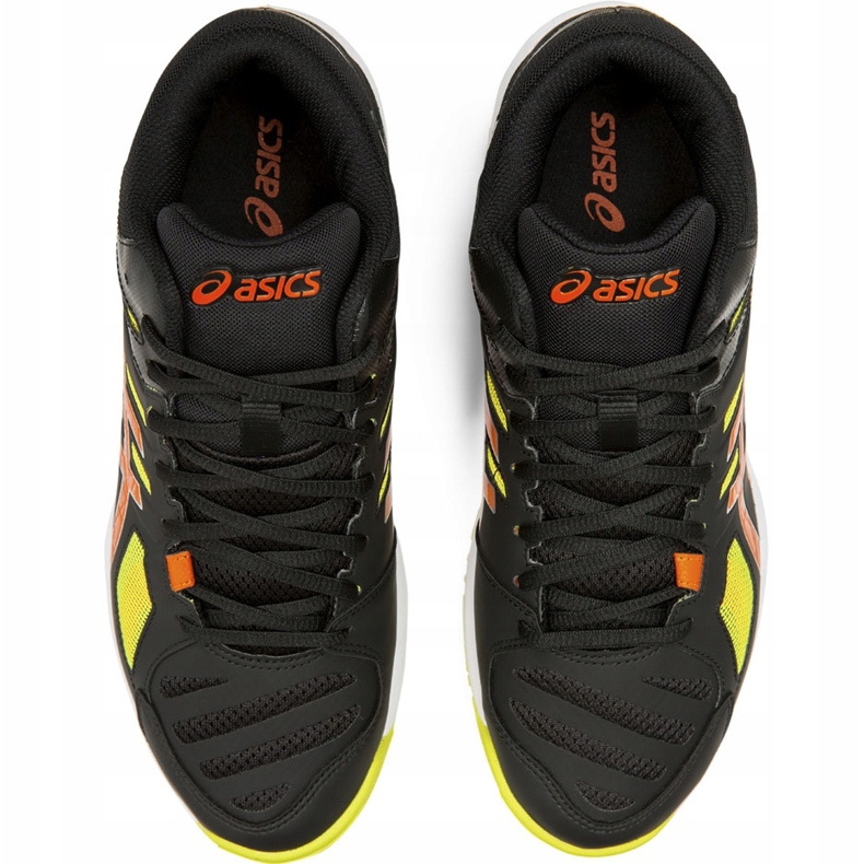 Miesten lentopallokengät Asics Gel Beyond 5 Mt musta, keltainen ja oranssi B600N 001 1