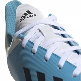 Adidas X 19.4 FxG Junior -jalkapallokengät, sininen ja valkoinen F35361 1