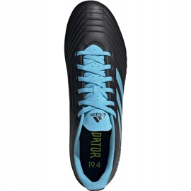 Jalkapallokengät adidas Predator 19.4 FxG musta ja sininen F35598 1