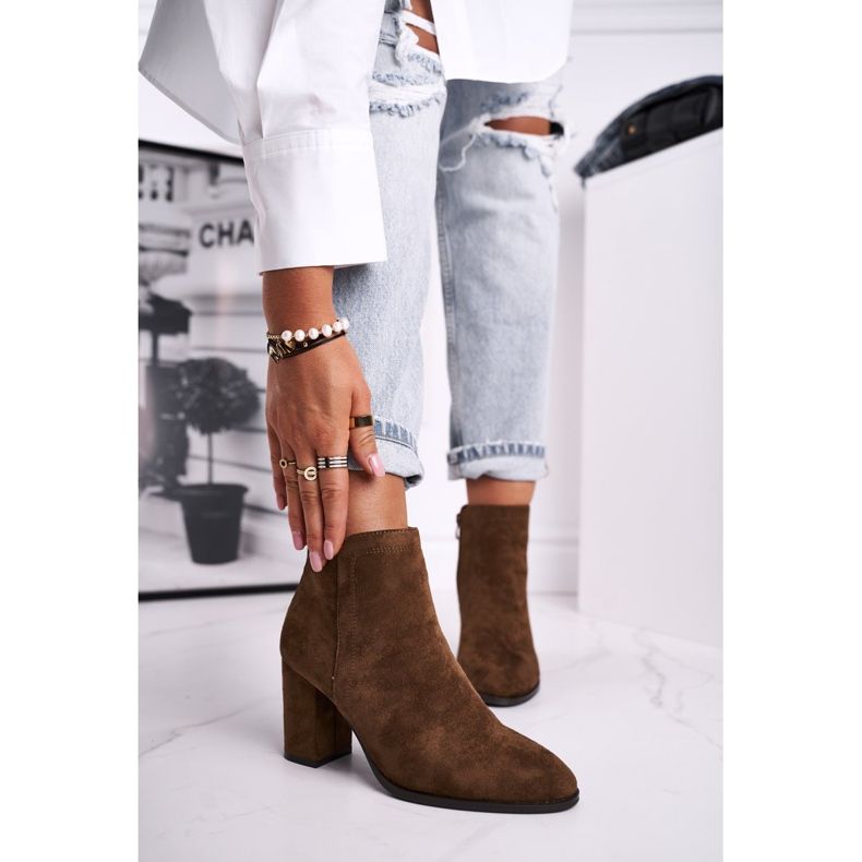 Naisten saappaat korkokenkiä Sergio Leone Oliivi BT508 ruskea monivärinen 1