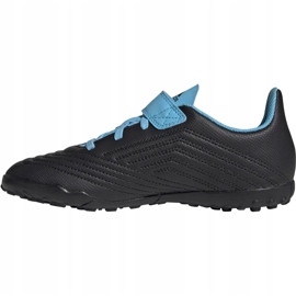 Adidas Predator 19.4 H&amp;L Tf Junior jalkapallokengät musta sininen G25827 1