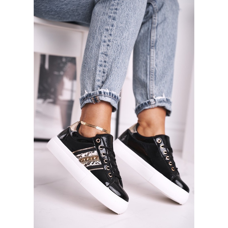 FB1 Naisten urheilukengät, musta Rylee 1