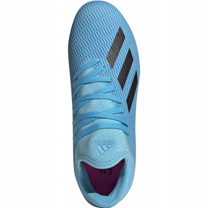 Jalkapallokengät adidas X 19.3 Fg Junior sininen F35366 monivärinen 1
