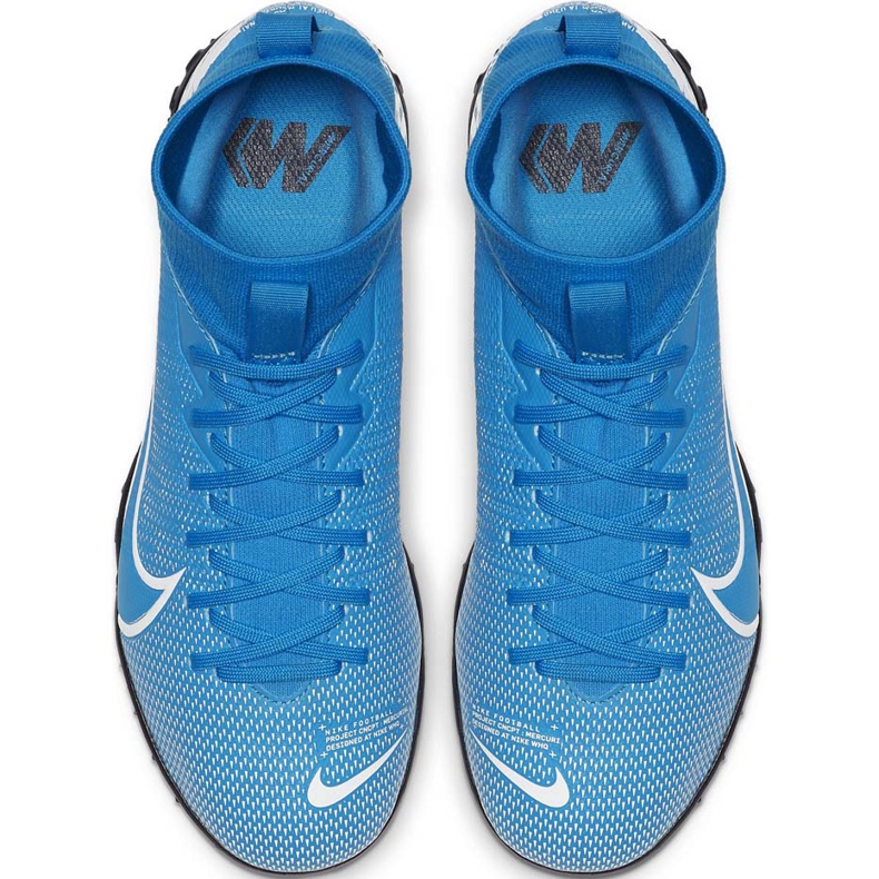 Nike Mercurial Superfly 7 Academy Tf Junior AT8143 414 jalkapallokengät monivärinen sininen 1