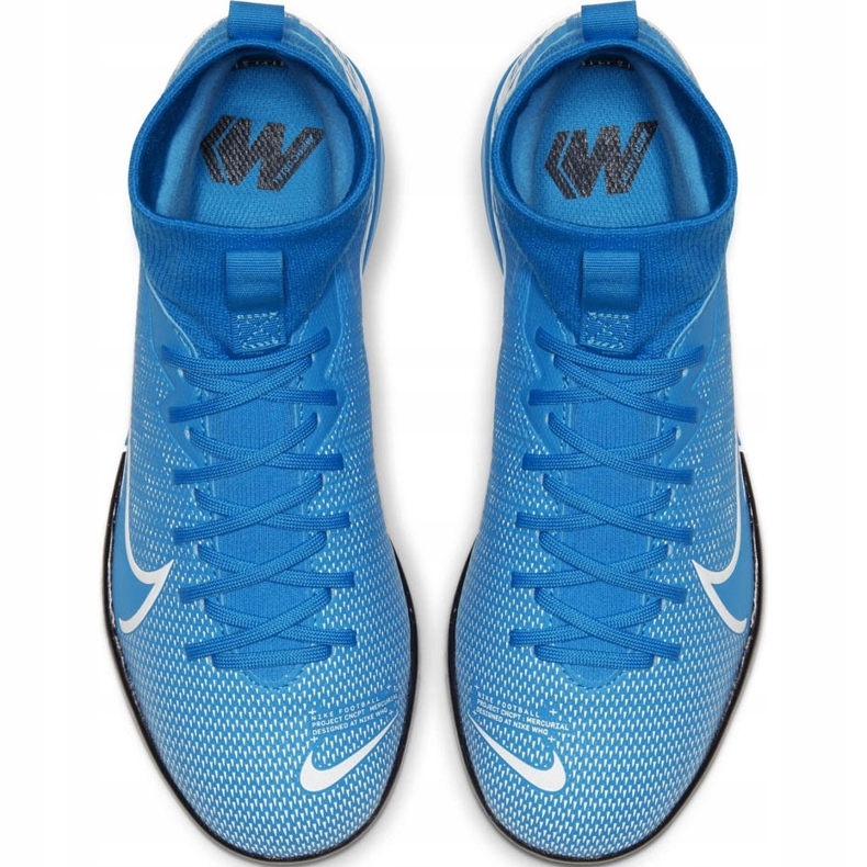 Nike Mercurial Superfly 7 Academy Ic Junior AT8135 414 jalkapallokengät monivärinen sininen 1