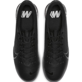 Nike Mercurial Vapor 13 Academy Ic AT7993 001 jalkapallokengät musta musta 1