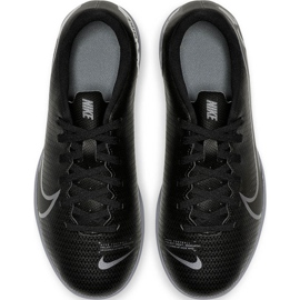 Nike Mercurial Vapor 13 Club Tf Junior AT8177 001 jalkapallokengät musta musta 1